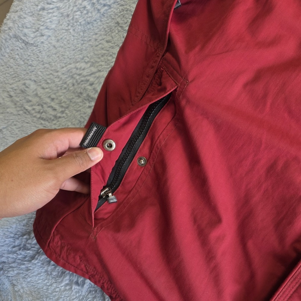Oakley Jacket Men's XL Vintage Software Burgundy Waterproof Windbreaker Ski Y2K - Picture 8 of 16